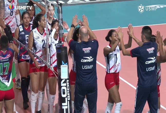 EQUIPO DE VÓLEY DE LA UNIVERSIDAD SAN MARTÍN SE IMPUSO ANTE DEPORTIVO ALIANZA